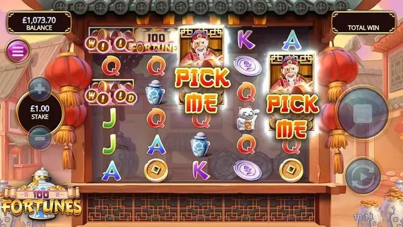 100 Fortunes slot screenshot 2