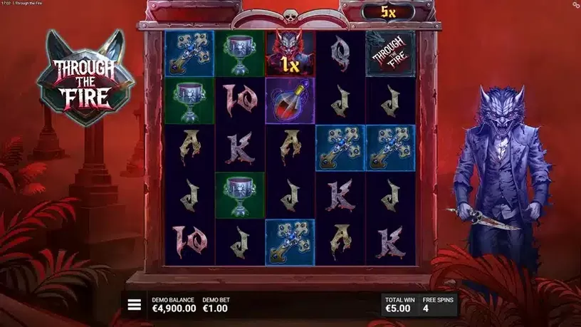Through the Fire slot screenshot 4