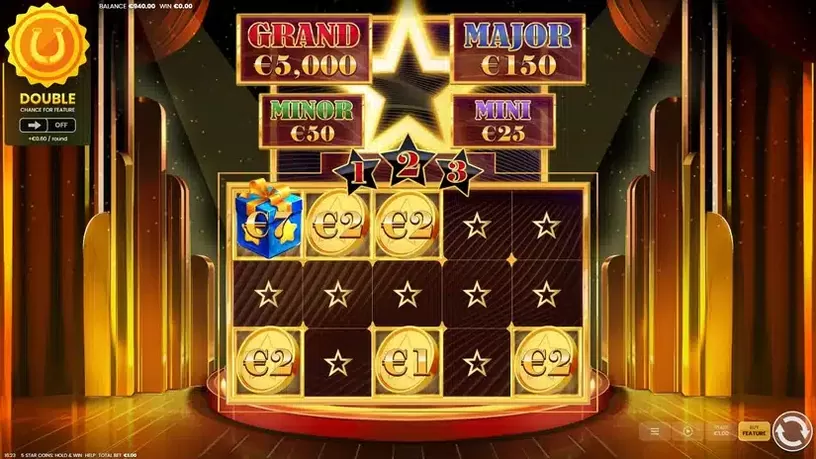 5 Star Coins: Hold & Win slot screenshot 3