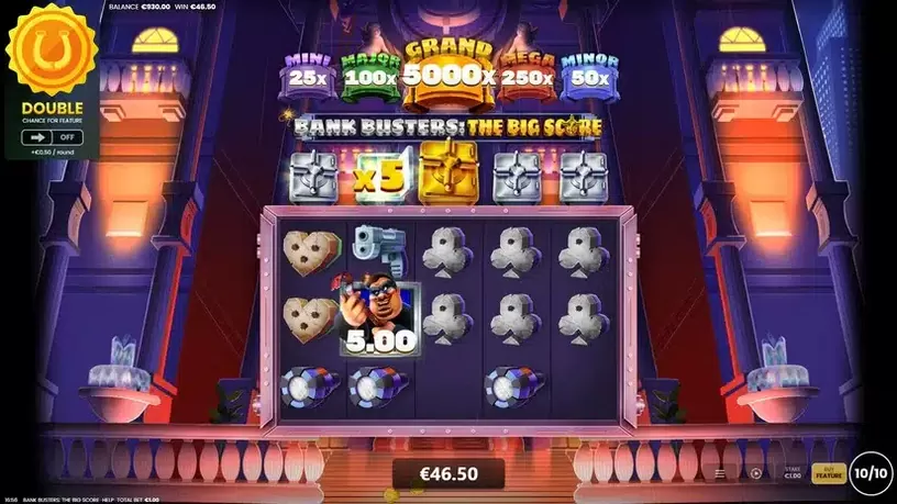 Bank Busters The Big Score slot screenshot 4