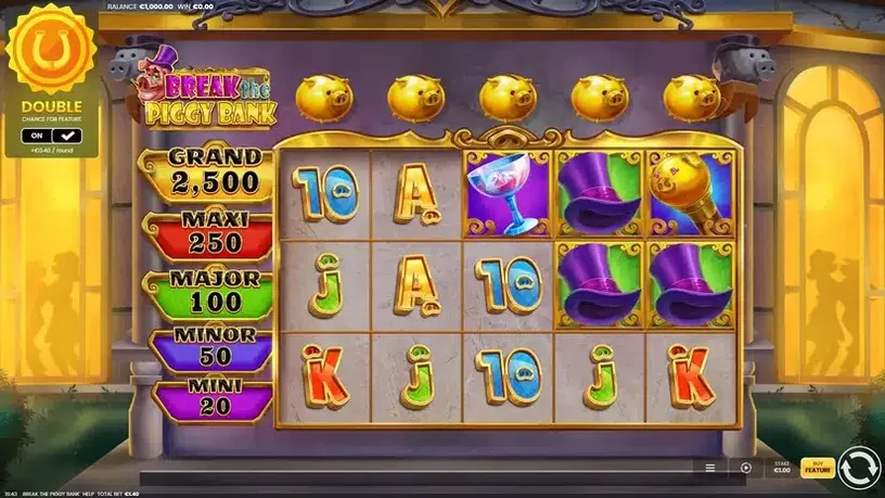 Break The Piggy Bank slot screenshot 1
