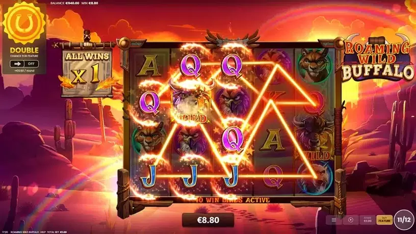 Roaming Wild Buffalo slot screenshot 6