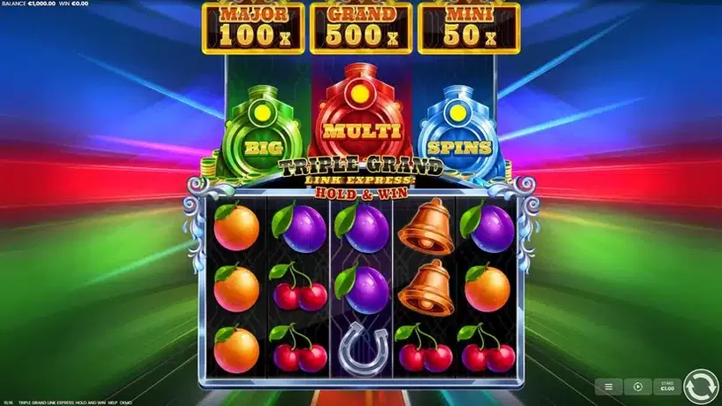 Triple Grand Link Express slot screenshot 1