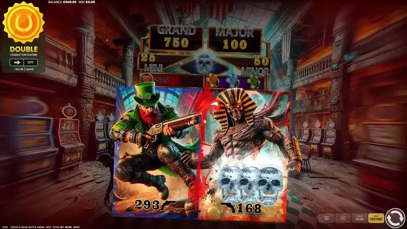 Vegas is Dead: Battle Arena slot screenshot 6