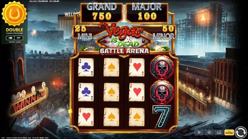 Vegas is Dead: Battle Arena slot screenshot 1
