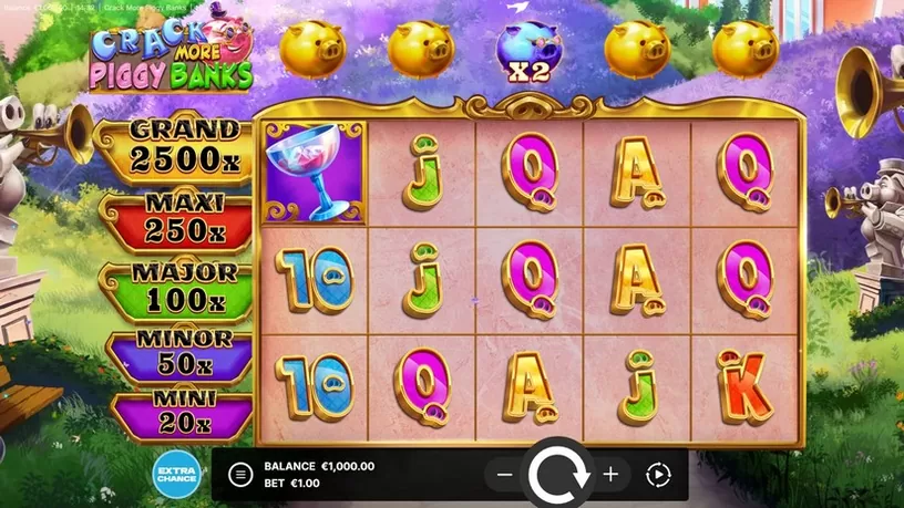 Crack More Piggy Banks slot screenshot 1