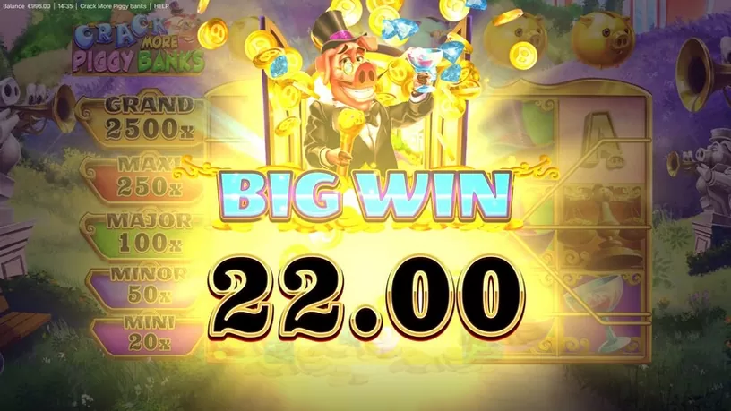 Crack More Piggy Banks slot screenshot 5