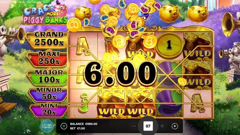 Crack More Piggy Banks slot screenshot 4