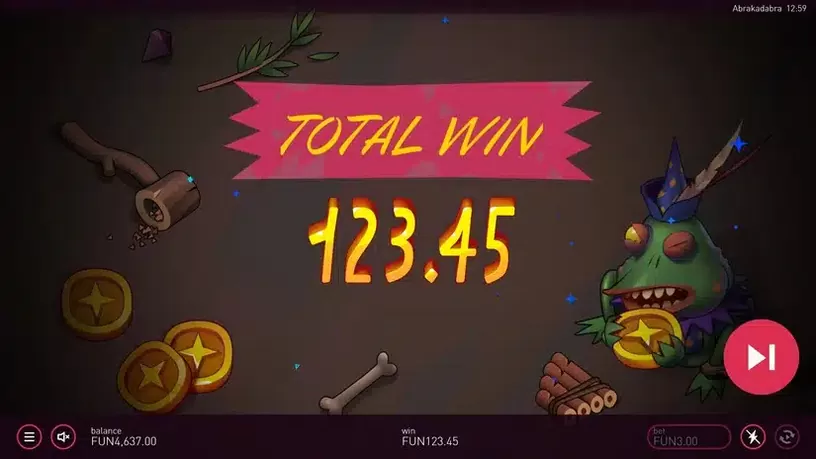 Abrakadabra slot screenshot 5