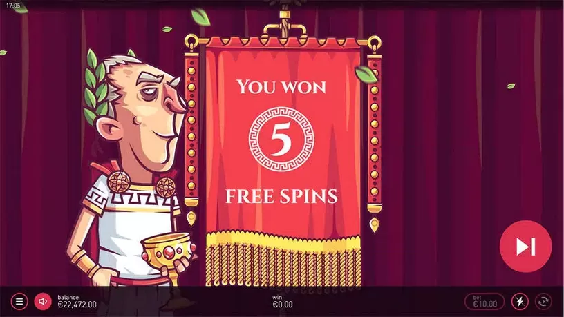 Rome – The Conquerors slot screenshot 3