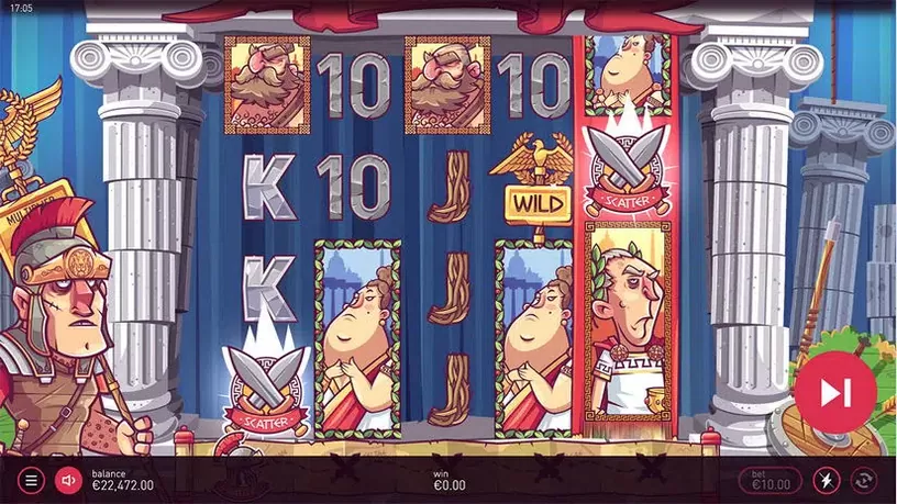 Rome – The Conquerors slot screenshot 1