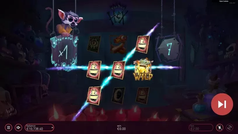 Voodoo Hex slot screenshot 6