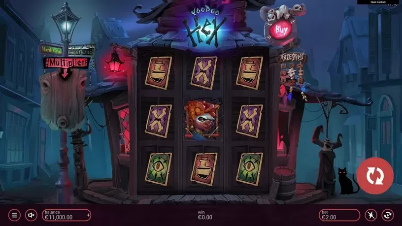 Voodoo Hex slot screenshot 1