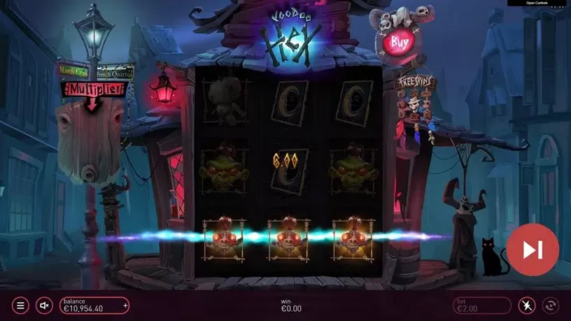 Voodoo Hex slot screenshot 3