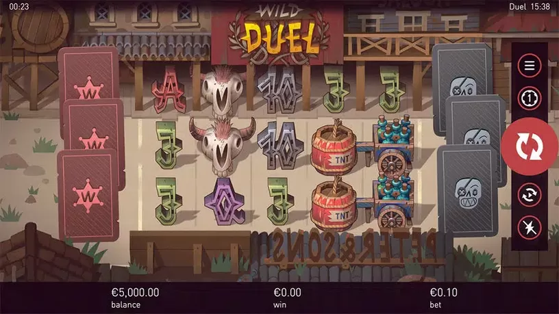 Wild Duel slot screenshot 1
