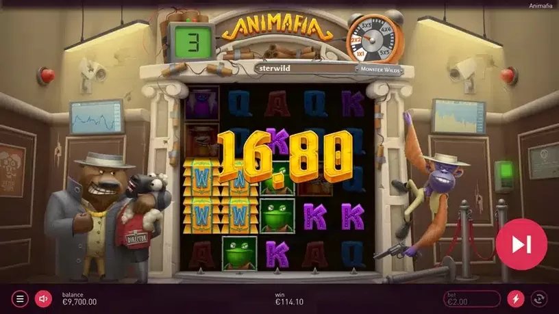 Animafia slot screenshot 8