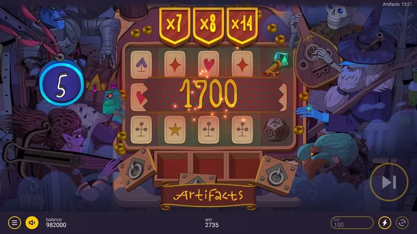 Artifacts slot screenshot 5