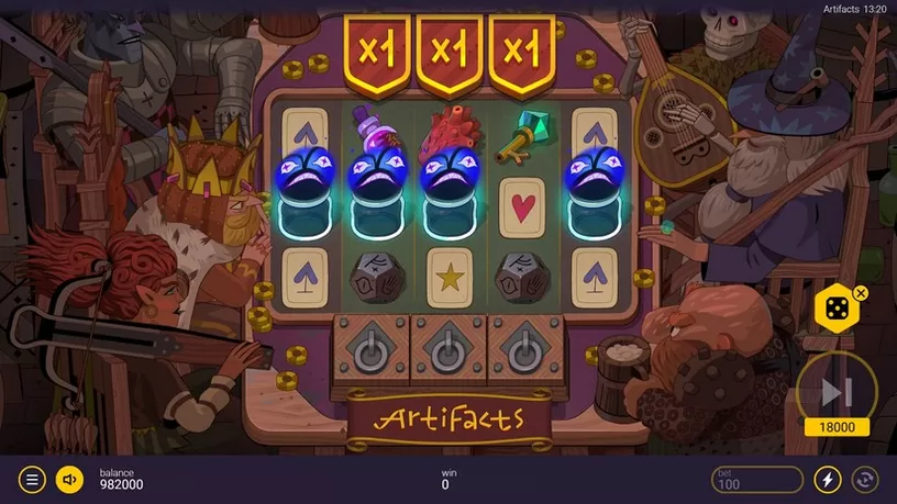 Artifacts slot screenshot 2