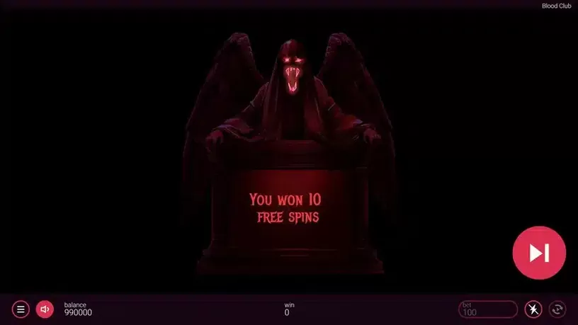 Blood Club slot screenshot 3