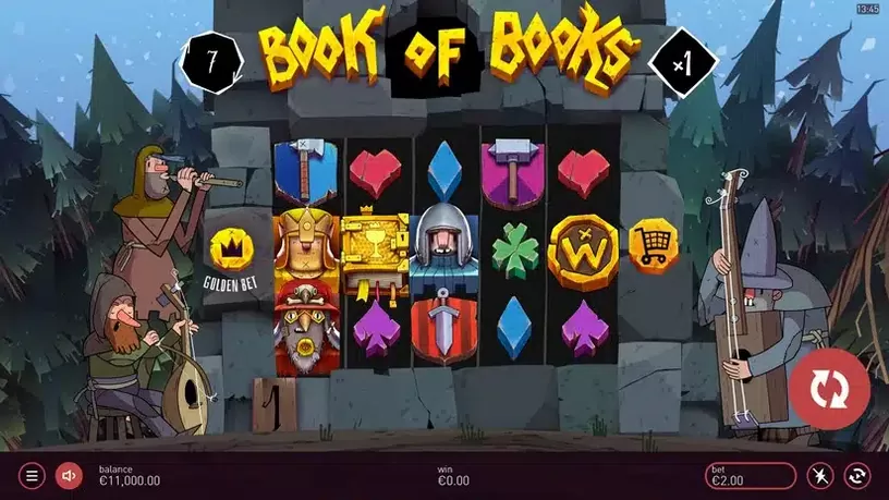 Book of Books slot screenshot 1