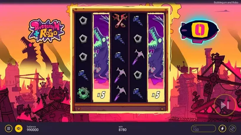 Bubblegum and Robo slot screenshot 6