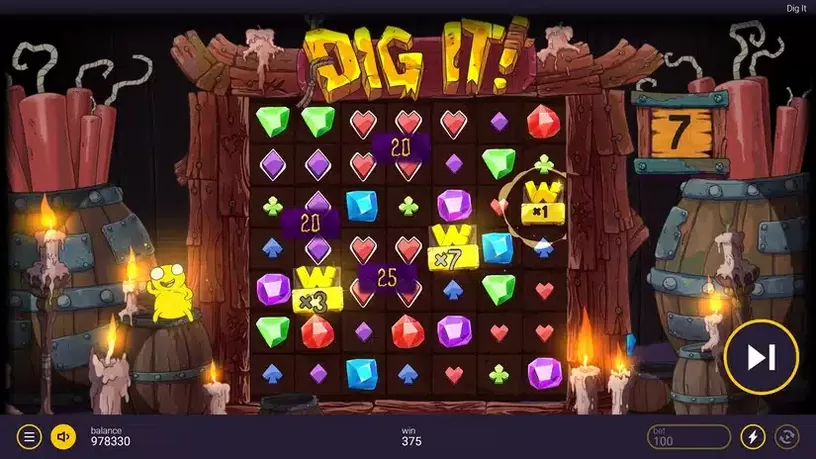 Dig It slot screenshot 7
