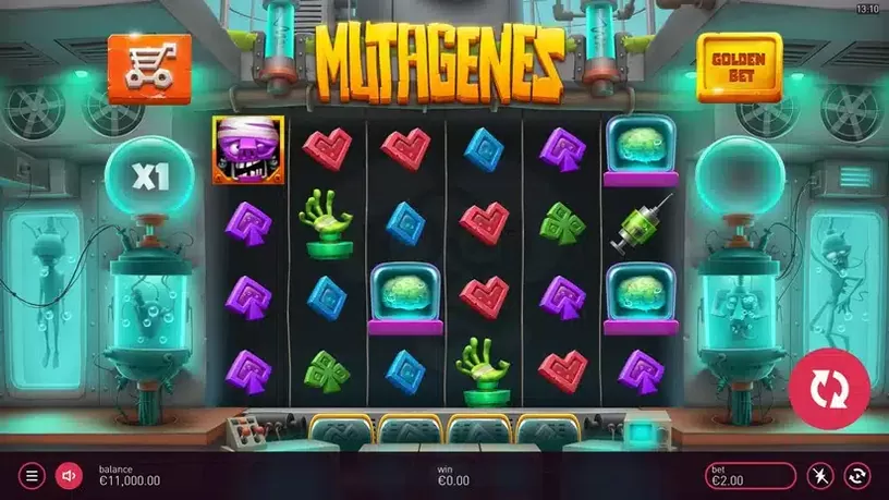 Mutagenes slot screenshot 1