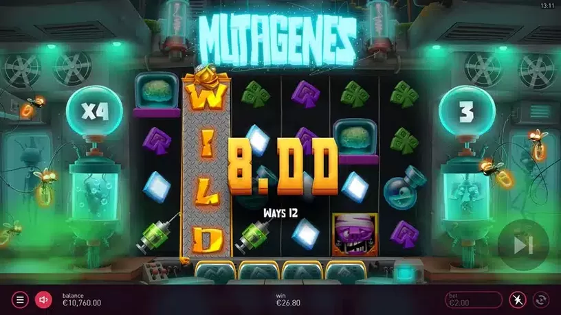Mutagenes slot screenshot 5