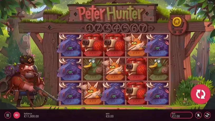 Peter Hunter slot screenshot 1