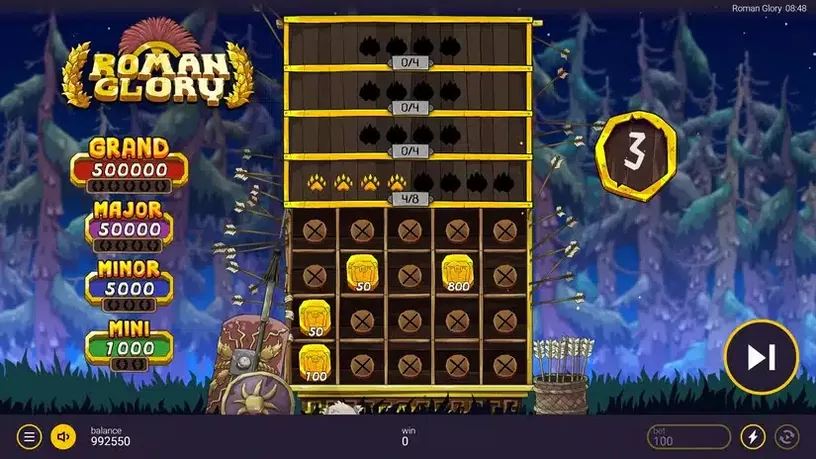 Roman Glory slot screenshot 6