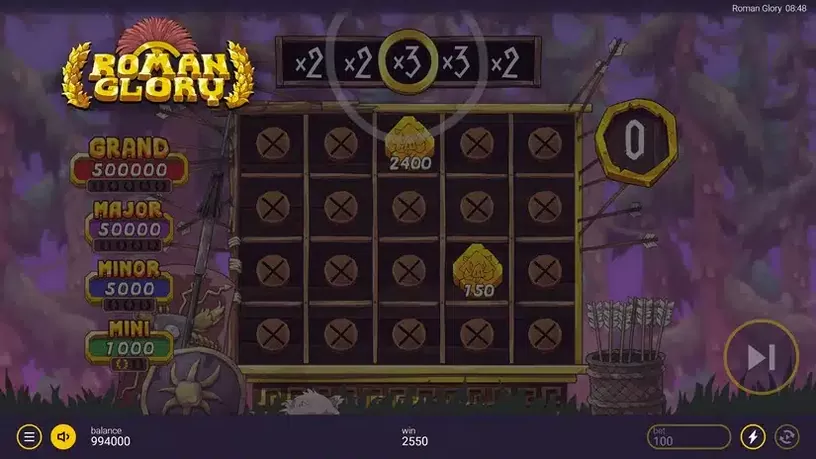 Roman Glory slot screenshot 4