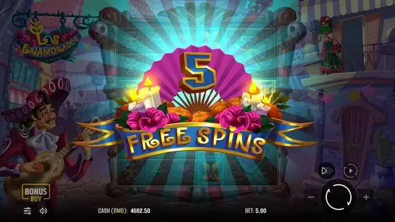 Los Enamorados slot screenshot 3