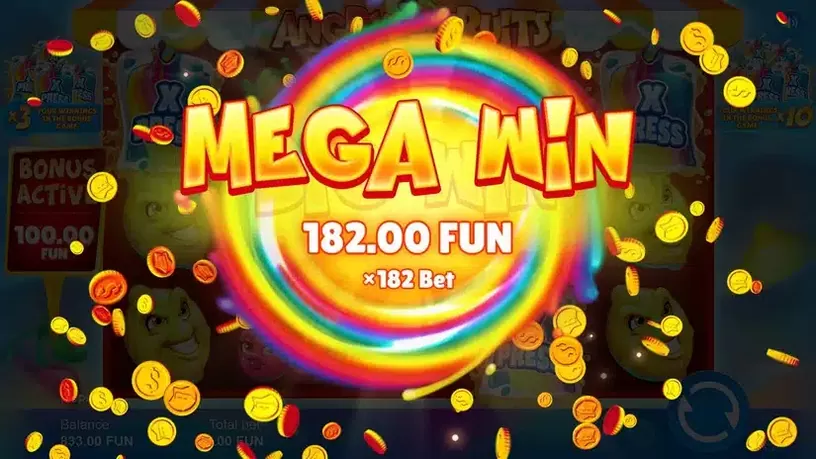 Angry Fruits slot screenshot 5