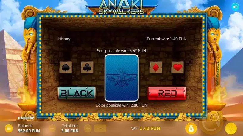 Anaki Skywalkers slot screenshot 4