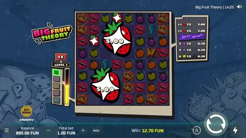 Big Fruit Theory slot screenshot 4