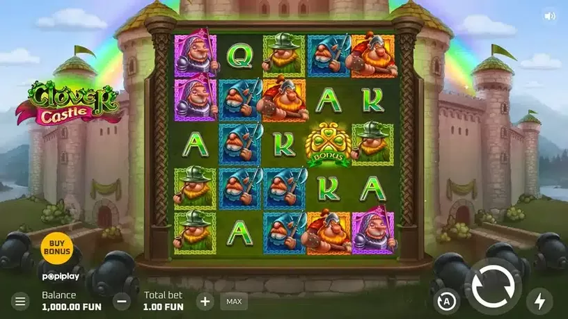 Clover Castle slot screenshot 1