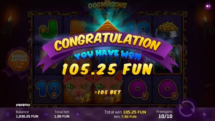 Dogmasons GOAT slot screenshot 6