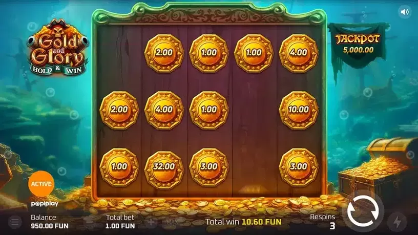 Gold And Glory Hold and Win slot screenshot 6