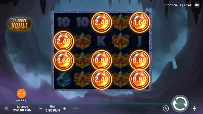 Griffin’s Vault slot screenshot 2