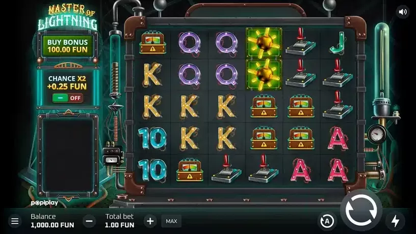 Master of Lightning slot screenshot 1