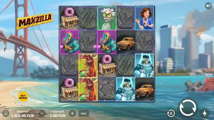 Maxzilla slot screenshot 1