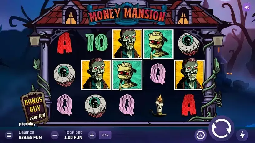Money Mansion slot screenshot 1