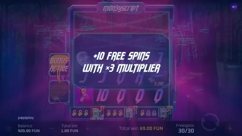 MoneyScript slot screenshot 6