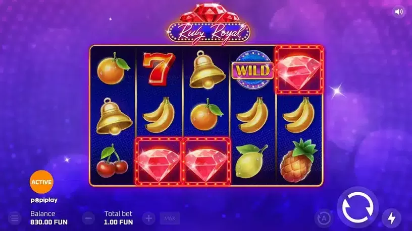Ruby Royal slot screenshot 2