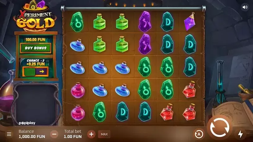 Xperiment Gold slot screenshot 1