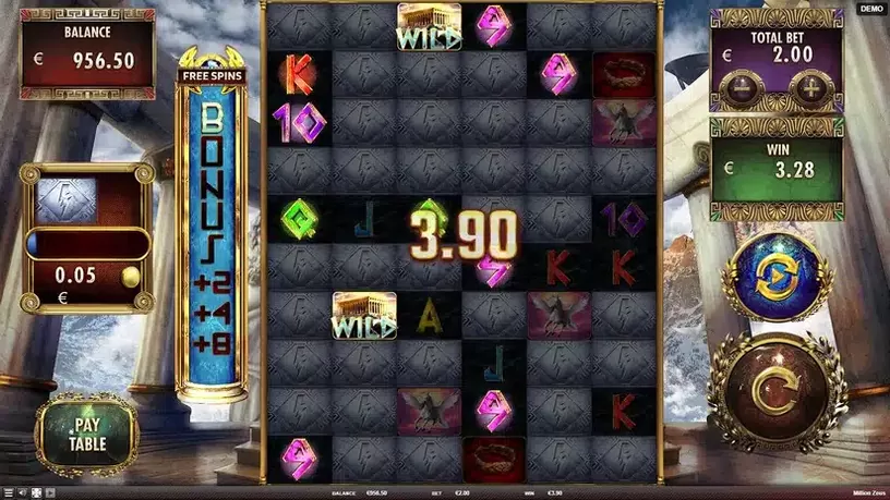 Million Zeus slot screenshot 4