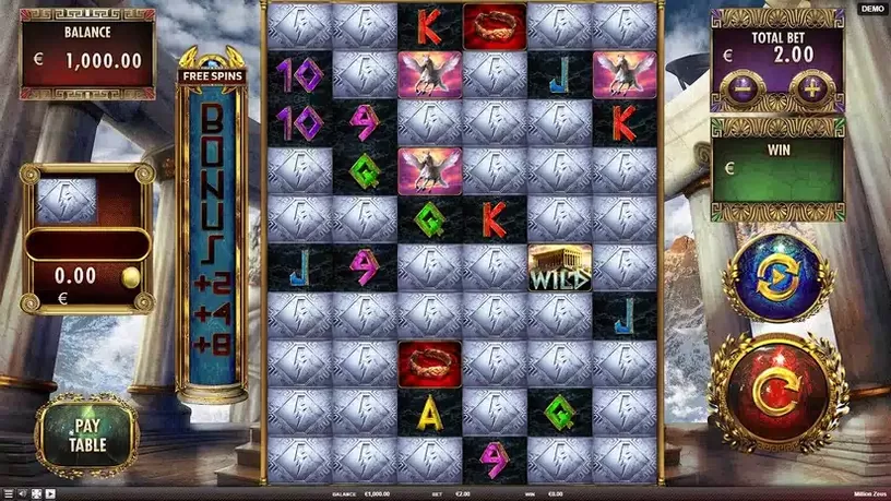 Million Zeus slot screenshot 1
