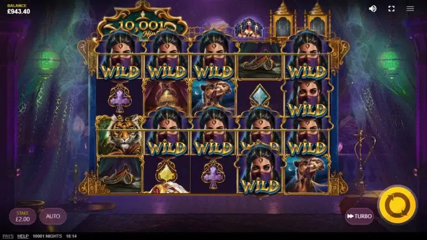10,001 Nights slot screenshot 5