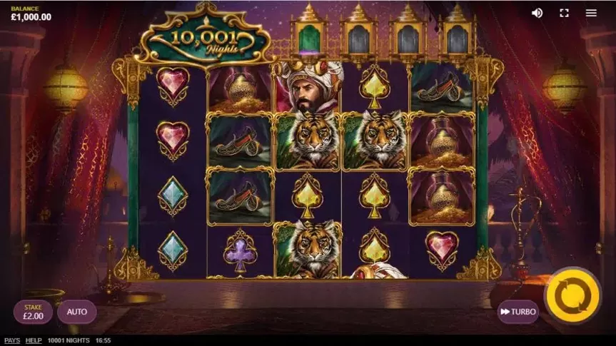10,001 Nights slot screenshot 1