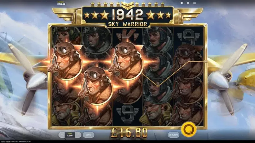 1942: Sky Warrior slot screenshot 3